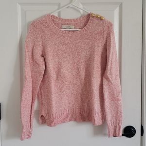 LOFT Button Detail Sweater